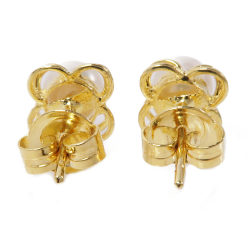 JEWELRY Pearl Earrings 18K Yellow Gold