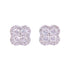 JEWELRY Diamond Earrings 18K White Gold v6