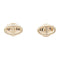 HERMES Chaine d'Ancre Earrings 18K Pink Gold