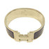 HERMES PHW Clic-Clac Bracelet Bangle Metal Purple