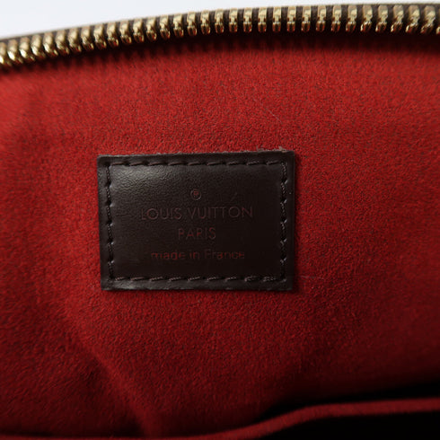 LOUIS VUITTON LV GHW Trevi PM 2 Way Shoulder Bag N51997 Damier Ebene Brown v1