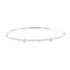 Jewelry SHW 0.707ct Diamond Bangle Bracelet 18K White Gold