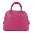 HERMES PHW Mini Bolide 2 Way Shoulder Bag Chevre Rose Pourpre