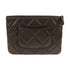 CHANEL CC GHW Clutch Lambskin Leather AP0952 Black
