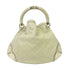 GUCCI GG GHW 2way Shoulder Bag Calfskin Leather White