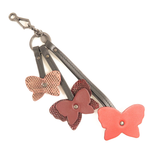 BOTTEGA VENETA BV Charm Leather Red