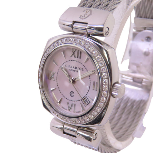 CHARRIOL Alexandre ALEXSD4 561 AS004 Quartz Watch Stainless Steel