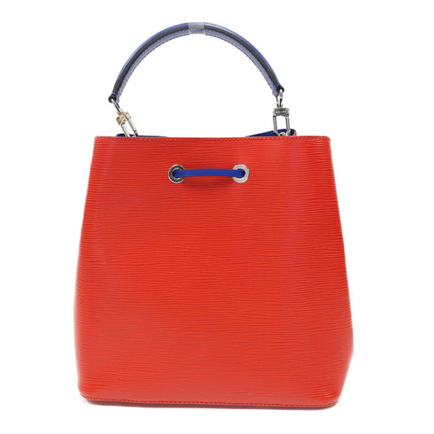 LOUIS VUITTON LV SHW Neo Noe 2 Way Bag Handbag M54365 Epi Blue/Red