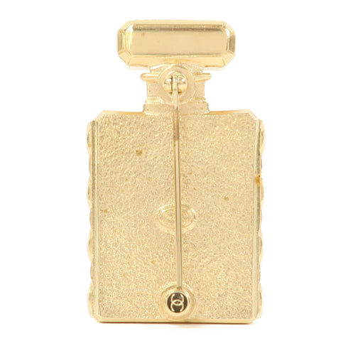 CHANEL CC Brooch Metal Gold v3