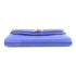 HERMES PHW Kelly Wallet Long Wallet Epsom Leather Bleu Electrique/Blue