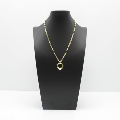 CARTIER Perla Pearl Necklace 18K Yellow Gold