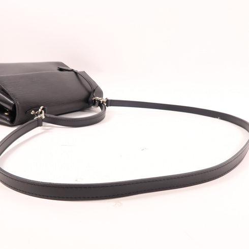 LOUIS VUITTON LV SHW Cluny BB 2 Way Bag M41312 Epi Black