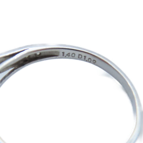 JEWELRY Ring 1.4ct Ruby 1.09ct Diamond PT900 Platinum US#7.75