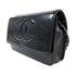 CHANEL CC SHW Timeless WOC Chain Shoulder Bag Calfskin Leather Black