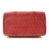 FENDI GHW Handbag Coated Canvas Red 8BL068 FB5