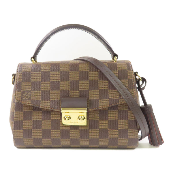 LOUIS VUITTON LV GHW Croisette 2 Way Shoulder Bag N53000 Damier Brown