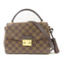 LOUIS VUITTON LV GHW Croisette 2 Way Shoulder Bag N53000 Damier Brown