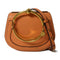 Chloe GHW Nile Bag 2 Way Shoulder Bag Handbag Calfskin Leather Orange