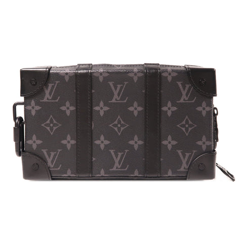 LOUIS VUITTON LV Soft Trunk Wallet Shoulder Bag M69838 Monogram Eclipse Black v2