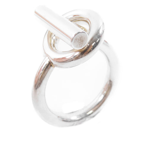 HERMES Echappee Large Model Ring 925 Sterling Silver US#13