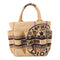 Christian Dior CD Jute Catherine Tote Bag Handbag M1316ZRUW Canvas Brown