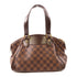 LOUIS VUITTON LV GHW Verona PM Shoulder Bag N41117 Damier Brown v1