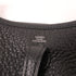HERMES PHW Evelyne TPM Shoulder Bag Clemence Leather Black