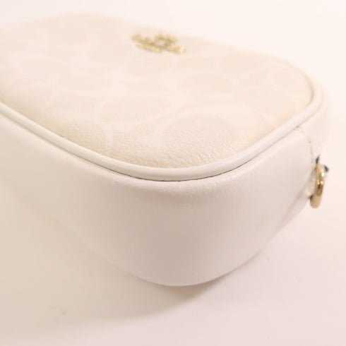 COACH SHW 2 Way Shoulder Waist Bag C2079 Calfskin Leather