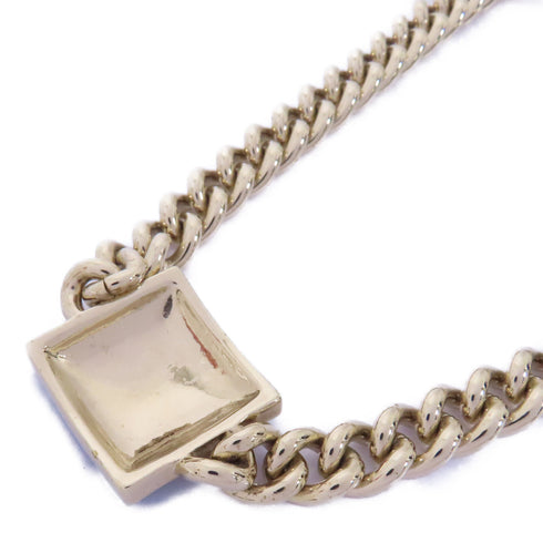 CHANEL CC Necklace Accessories Metal Black Gold v1