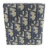 Christian Dior CD Wallet Canvas Navy