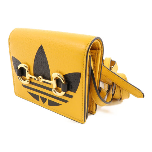 GUCCI GG GHW Shoulder Bag Crossbody 702248.0416 Calfskin Leather Yellow