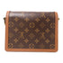 LOUIS VUITTON LV GHW Mini Dauphine Shoulder Bag M45959 Monogram Reverse Brown