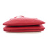 CELINE GHW Trio Shoulder Bag Crossbody Leather Red