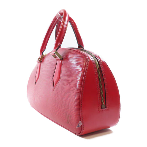 LOUIS VUITTON LV GHW Jasmin Handbag M52087 Epi Leather Red