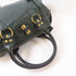 YVES SAINT LAURENT YSL GHW Handbag Shoulder Bag Calfskin Leather Green