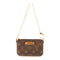 LOUIS VUITTON LV GHW Pochette Milla PM Handbag Monogram M60095 Brown