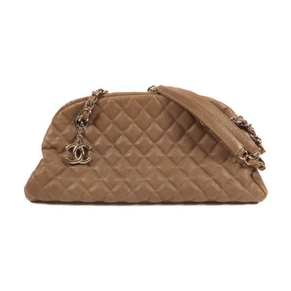 CHANEL CC SHW Chain Shoulder Bag Calfskin Leather v4