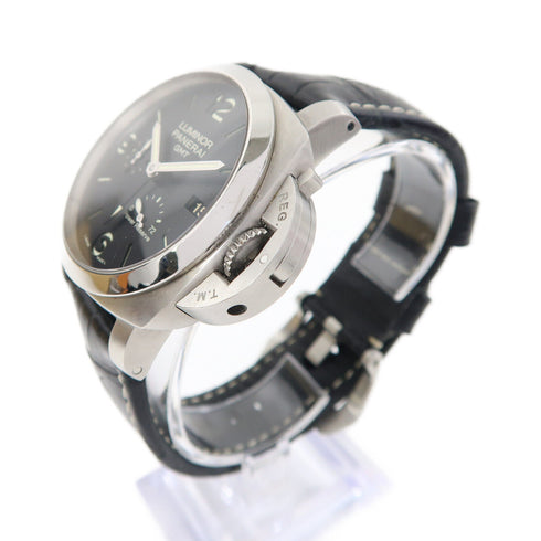 PANERAI Luminor Automatic Watch PAM00321 Leather Black