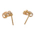 Jewelry Earrings 3.8g 18K Yellow Gold/White Gold/Rose Gold