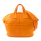 GIVENCHY Nightingale Shoulder Bag Calfskin Leather Orange