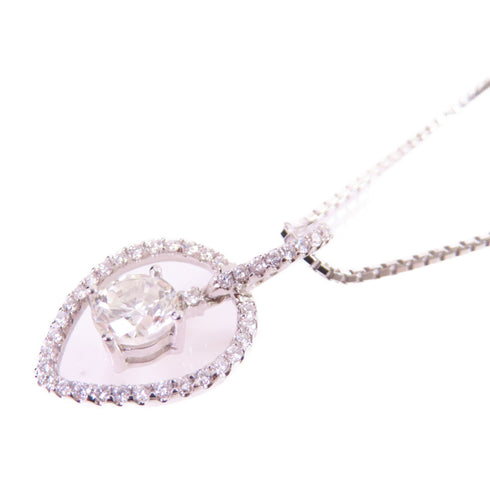 FINE JEWELRY Diamond Necklace 18K White Gold