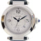 CARTIER Pasha 41mm Automatic Watch WSPA0010/2021 Stainless Steel/Leather White