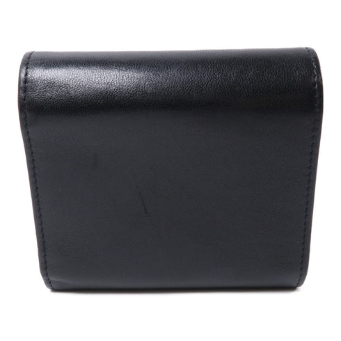CHANEL CC GHW Wallet Leather Black