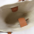 LOEWE Ikebana Shoulder Bag Calfskin Leather/Canvas Brown