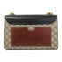 GUCCI GG GHW Padlock GG Shoulder Bag Calfskin Leather/Coated Canvas Brown/Black