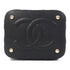 CHANEL CC GHW Vanity Case Chain Shoulder Bag AS3171 Calfskin Leather Black