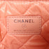 CHANEL CC SHW Pouch Canvas Pink