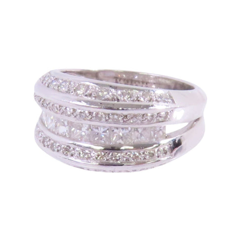 JEWELRY Diamond Ring US#6.5 PT900 Platinum