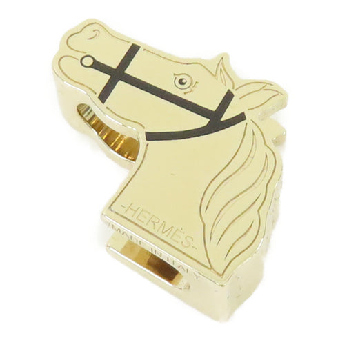 HERMES Twilly Charm Metal Gold/Black