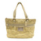 COACH GHW Tote Bag 15865 Canvas Gold
